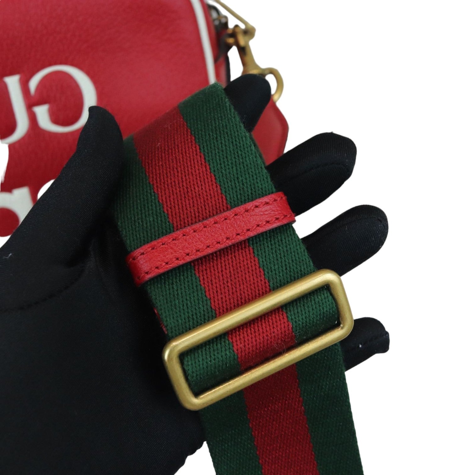 Gucci X Adidas Web Shoulder Bag