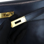 Charger l&#39;image dans la galerie, Hermes Kelly 32 Vintage Box Leather 24kt Plated Gold
