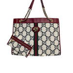 Charger l&#39;image dans la galerie, Gucci Rajah Tote Tweed Large
