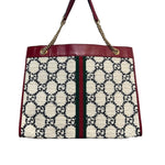 Charger l&#39;image dans la galerie, Gucci Rajah Tote Tweed Large
