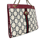 Load image into Gallery viewer, Gucci Rajah Tote Tweed Large
