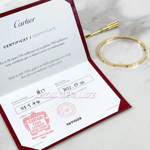 Cartier Love Bracelet, Small Model