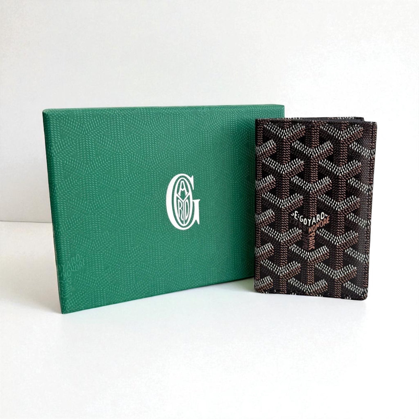 Goyard Saint Pierre Card and Bill Wallet Goyardine Canvass