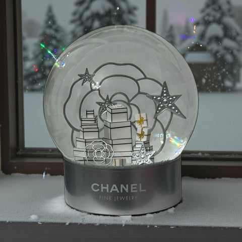 Chanel 2025-2026 Camelia Snow Globe, Exclusive, Limited Edition