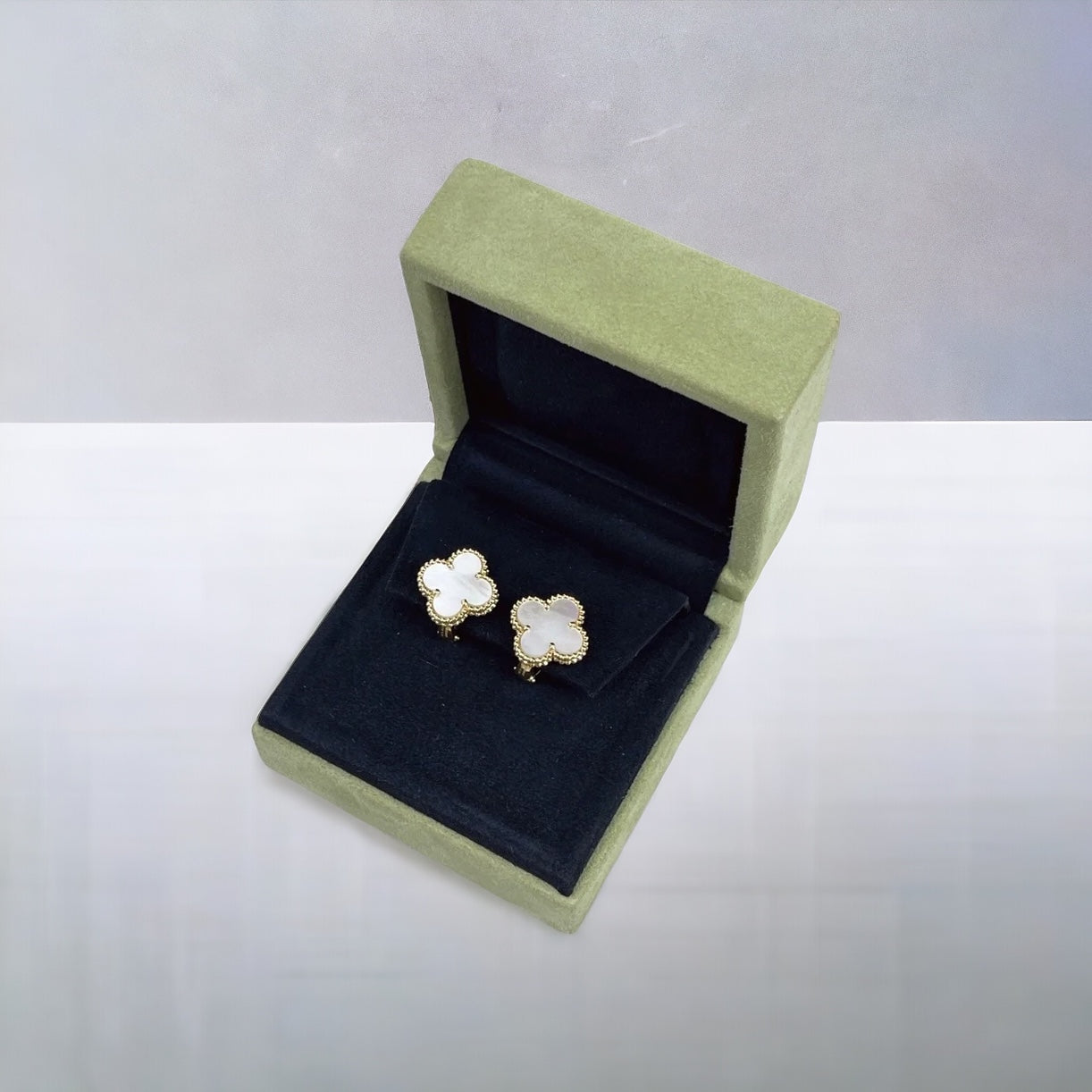 Van Cleef and Arpels Vintage Alhambra Earrings VCA