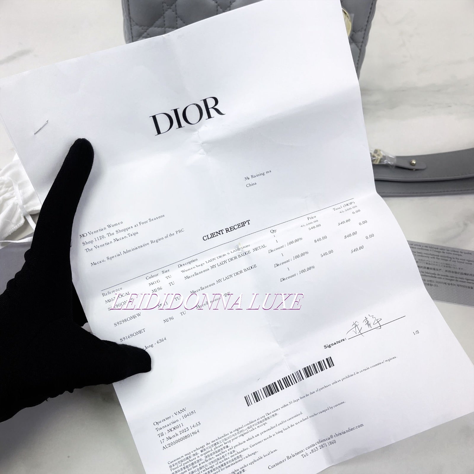 Christian Dior My Lady ABCDior - Small