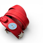 Load image into Gallery viewer, Christian Dior Lady Dior Lucky Badges Small - Red Lambskin Gold-tone Hardware
