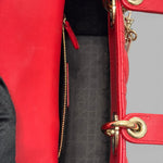 Load image into Gallery viewer, Christian Dior Lady Dior Lucky Badges Small - Red Lambskin Gold-tone Hardware
