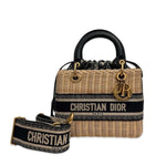 Charger l&#39;image dans la galerie, Christian Dior Lady Dior Natural Wicker - Medium
