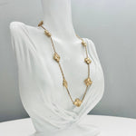 Load image into Gallery viewer, Van Cleef and Arpels Vintage Alhambra 10 Motifs Guilloche Necklace
