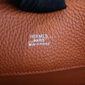 Hermes So Kelly 22 Togo Calfskin Orange SHW