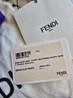 将图片加载到图库查看器，Fendi Peekaboo Mini Nappa Shahtoosh in Purple Rain Silver-tone Hardware
