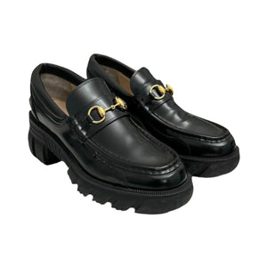 Gucci Horsebit Loafer Womens 40EU/9.5-10US Black Leather