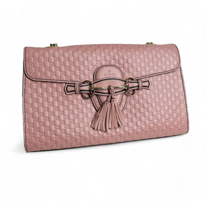 Gucci emily leather shoulder bag on sale