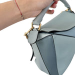 Load image into Gallery viewer, Loewe Puzzle Bag Tri-colour Grained Calfskin Gold-tone Hardware
