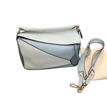 Load image into Gallery viewer, Loewe Puzzle Bag Tri-colour Grained Calfskin Gold-tone Hardware
