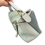 将图片加载到图库查看器，Loewe Puzzle Bag Tri-colour Grained Calfskin Gold-tone Hardware
