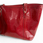 Load image into Gallery viewer, Gucci Microguccissima Medium Nice Tote Apple Red Patent Leather
