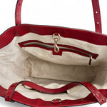 Load image into Gallery viewer, Gucci Microguccissima Medium Nice Tote Apple Red Patent Leather
