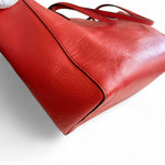 Load image into Gallery viewer, Gucci Swing Tote Medium Red Grained Leather
