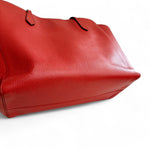 Load image into Gallery viewer, Gucci Swing Tote Medium Red Grained Leather
