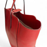 Load image into Gallery viewer, Gucci Swing Tote Medium Red Grained Leather
