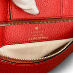 Load image into Gallery viewer, Gucci Swing Tote Medium Red Grained Leather
