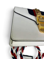 Load image into Gallery viewer, Gucci Mini Sylvie Bag, White Calfskin Leather, Goldtone Hardware
