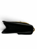 Load image into Gallery viewer, Gucci Sylvie Small Crossbody Bag in Black GG Velvet, Gold-tone Hardware
