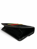 Load image into Gallery viewer, Gucci Sylvie Small Crossbody Bag in Black GG Velvet, Gold-tone Hardware
