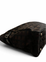 Load image into Gallery viewer, Chanel New Travel Line Vintage Nylon Tote, Chocolate Brown
