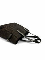 Load image into Gallery viewer, Chanel New Travel Line Vintage Nylon Tote, Chocolate Brown
