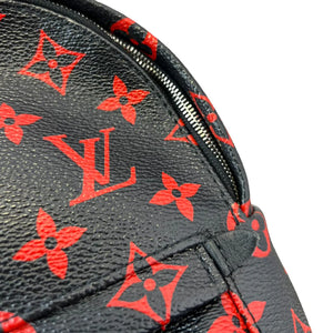 louis vuitton backpack mini red and black Louis Vuitton Palm Springs Backpack Mini Monogram Infrarouge Silver-to – LeidiDonna Luxe Inc