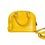 Load image into Gallery viewer, Louis Vuitton Alma BB Epi Jacquard Yellow Silver Tone Hardware
