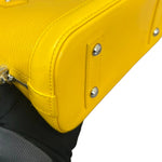 Load image into Gallery viewer, Louis Vuitton Alma BB Epi Jacquard Yellow Silver Tone Hardware
