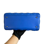 Load image into Gallery viewer, Lady Dior Medium Lambskin Cannage Electric Blue GHW
