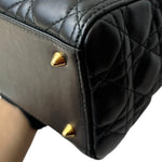 Load image into Gallery viewer, Lady Dior Medium Lambskin Quilted Black GHW
