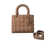 Load image into Gallery viewer, Christian Dior Lady Dior Medium Ultra Matte Calfskin Beige
