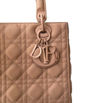 Load image into Gallery viewer, Christian Dior Lady Dior Medium Ultra Matte Calfskin Beige
