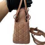 Load image into Gallery viewer, Christian Dior Lady Dior Medium Ultra Matte Calfskin Beige
