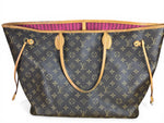 Load image into Gallery viewer, Louis Vuitton Neverful GM Tote - Classic Monogram, Pink Interior, Gold-tone Hardware
