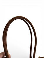 Load image into Gallery viewer, Prada Medium Bonnie Shoulder Bag – Brown Suede Gold-tone Hardware
