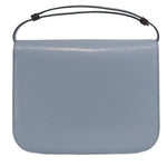 将图片加载到图库查看器，Celine Medium Classic Box Light Blue Silver Tone Hardware
