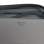 将图片加载到图库查看器，Celine Medium Classic Box Light Blue Silver Tone Hardware
