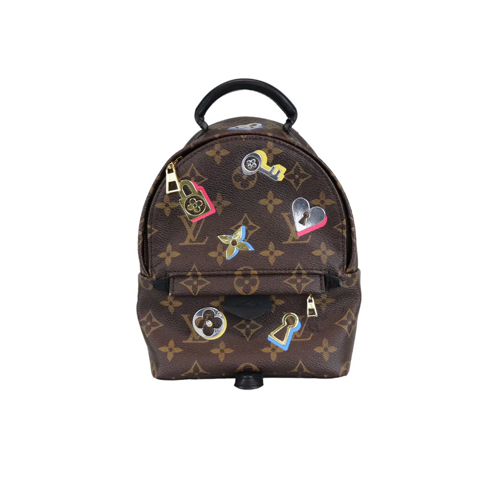 Monogram Love Lock Mini Palm Springs Backpack