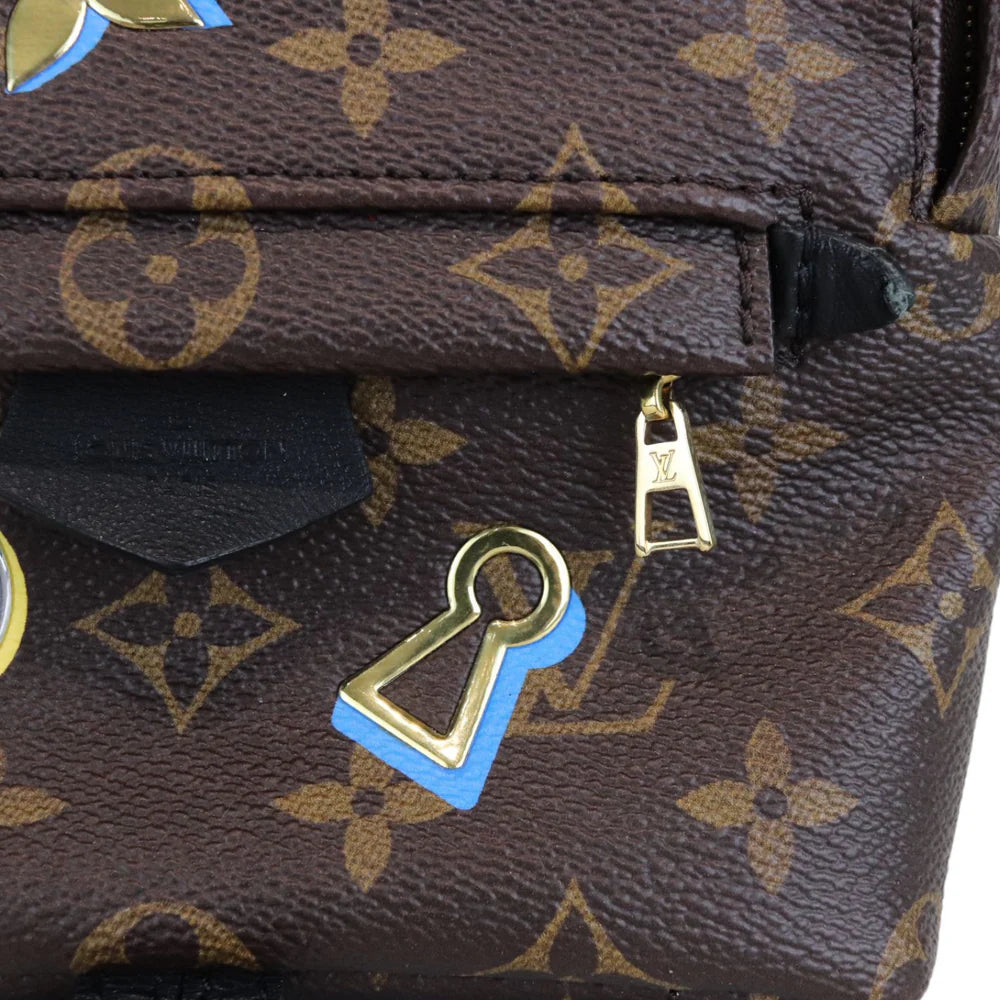 Monogram Love Lock Mini Palm Springs Backpack