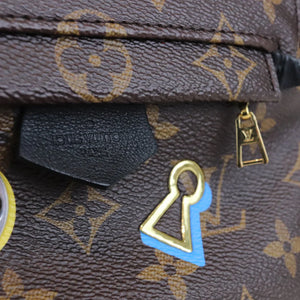 louis vuitton backpack mini fake Louis Vuitton Palm Springs Backpack Mini in Love Lock Monogram, Gold-t – LeidiDonna Luxe Inc
