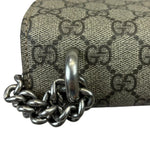 将图片加载到图库查看器，Gucci Dionysus Small Beige GG Supreme Monogram and Red Interior, Silver-tone Hardware
