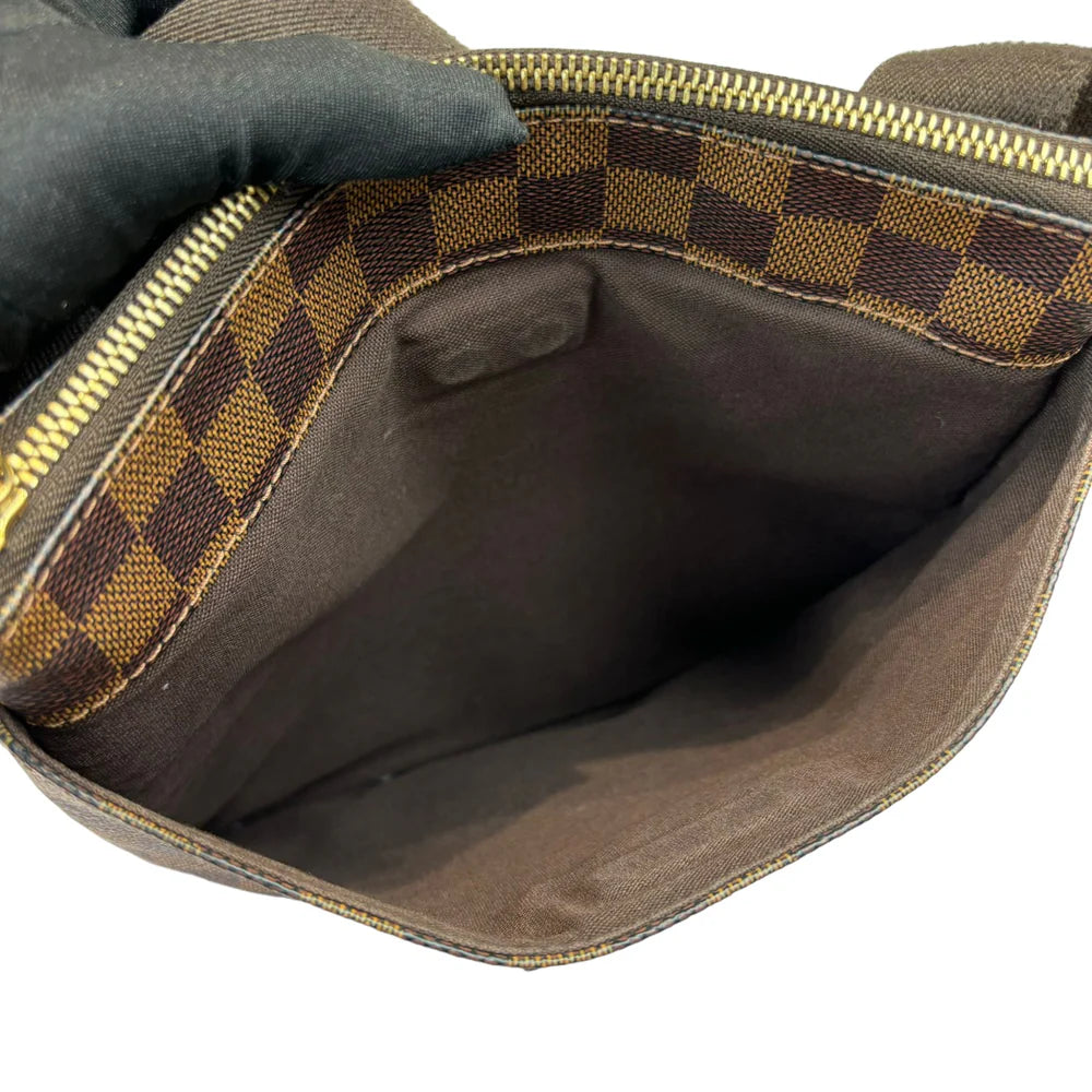 Louis Vuitton Brooklyn Flat Pochette Damier Ebene Brown GHW