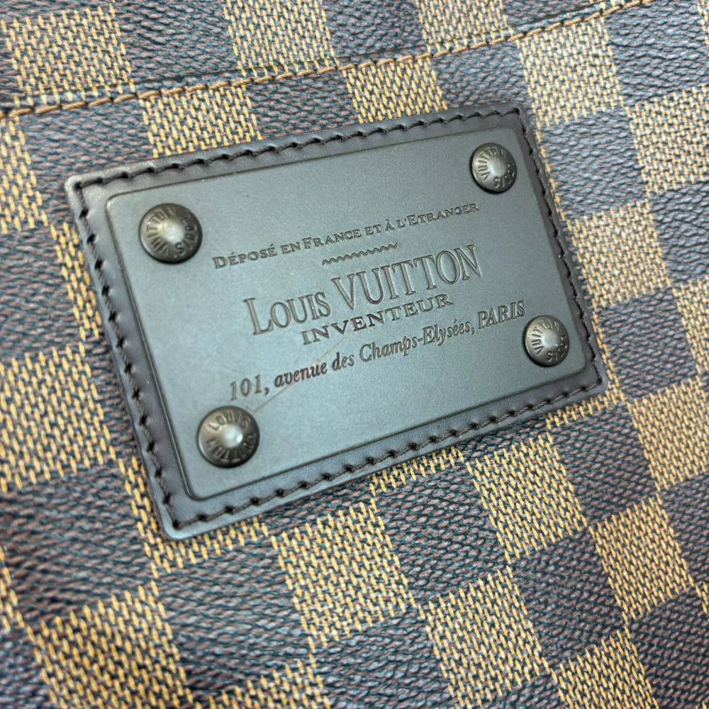 Louis Vuitton Brooklyn Flat Pochette Damier Ebene Brown GHW